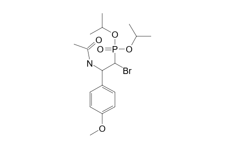 DIISOPROPYL-[2-ACETYLAMINO-1-BROMO-2-(PARA-METHOXYPHENYL)-ETHYL]-PHOSPHONATE