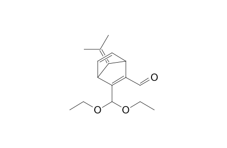 3-(Diethoxymethyl)-7-(1-methylethylidene)bicyclo[2.2.1]hepta-2,5-dien-2-carbaldehyde
