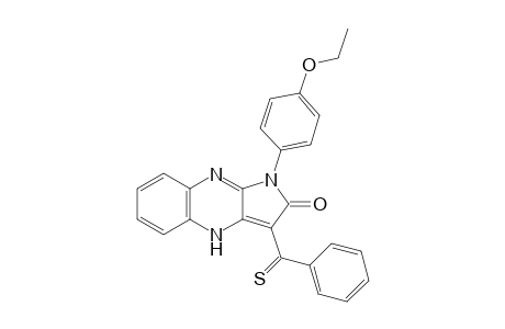 1-(4-Ethoxyphenyl)-3-thiobenzoyl-1,4-dihydro-2H-pyrrolo[2,3-b]-quinoxalin-2-one