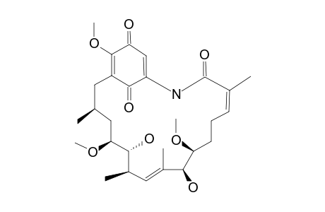 4,5-DIHYDRO-7-O-DESCARBAMOYL-7-HYDROXY-GELDANAMYCIN