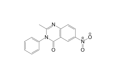 4(3H)-Quinazolinone, 2-methyl-6-nitro-3-phenyl-
