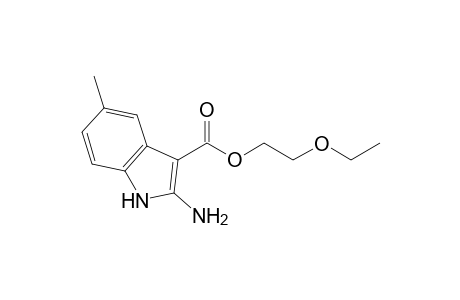 2-Ethoxyethyl 2-Amino-5-methylindole-3-carboxylate