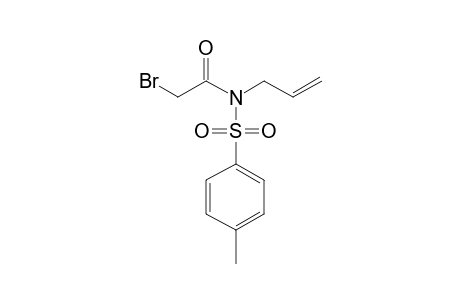 2-Bromanyl-N-(4-methylphenyl)sulfonyl-N-prop-2-enyl-ethanamide