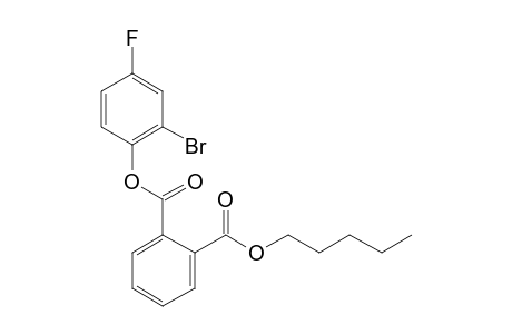 Phthalic acid, 2-bromo-4-fluorophenyl pentyl ester