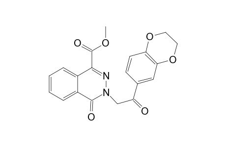 Methyl 3-[2-(2,3-dihydro-1,4-benzodioxin-6-yl)-2-oxoethyl]-4-oxo-3,4-dihydrophthalazine-1-carboxylate