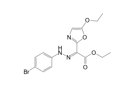 Ethyl [(p-bromophenyl)hydrazono]-(5'-ethoxy-1',3'-oxazol-2'-yl)-acetate