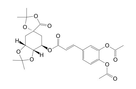 Bisacetonide - [ 3',4'-bis(acetoxyphenyl)propenoyl]-derivative-