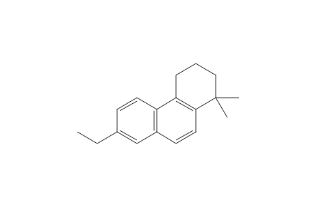 :7 - ethyl - 1,2,3,4-tetrahydro - 1,1 - dimethyl - phenanthrene