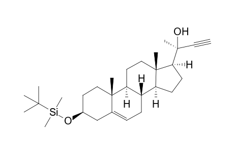 (2R)-2-[(3S,8S,9S,10R,13S,14S,17S)-3-[tert-butyl(dimethyl)silyl]oxy-10,13-dimethyl-2,3,4,7,8,9,11,12,14,15,16,17-dodecahydro-1H-cyclopenta[a]phenanthren-17-yl]-3-butyn-2-ol