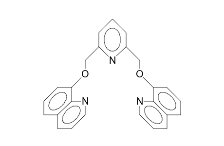 2,6-Bis(8-quinolyloxymethyl)pyridine