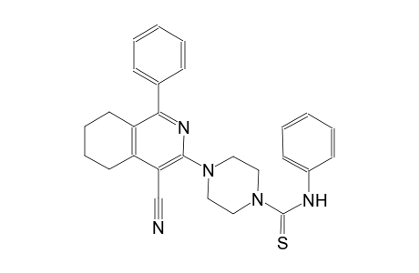 1-piperazinecarbothioamide, 4-(4-cyano-5,6,7,8-tetrahydro-1-phenyl-3-isoquinolinyl)-N-phenyl-