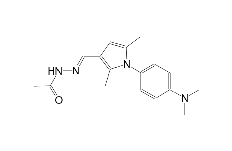 N'-((E)-{1-[4-(dimethylamino)phenyl]-2,5-dimethyl-1H-pyrrol-3-yl}methylidene)acetohydrazide