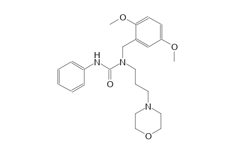urea, N-[(2,5-dimethoxyphenyl)methyl]-N-[3-(4-morpholinyl)propyl]-N'-phenyl-
