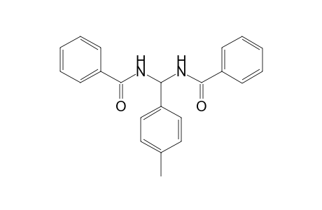 N-[benzamido(p-tolyl)methyl]benzamide