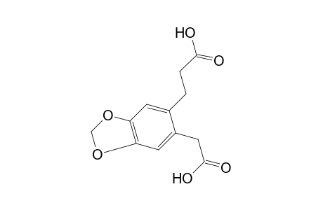 2-(CARBOXYMETHYL)-4,5-(METHYLENEDIOXY)HYDROCINNAMIC ACID