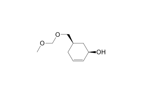2-Cyclohexen-1-ol, 5-[(methoxymethoxy)methyl]-, cis-(.+-.)-