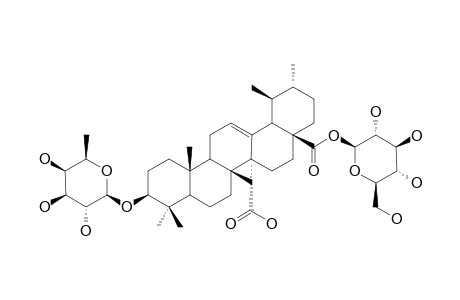 QUINOVIC-ACID-3-BETA-O-[BETA-D-QUINOVOPYRANOSYL]-(28->1)-BETA-D-GLUCOPYRANOSYLESTER