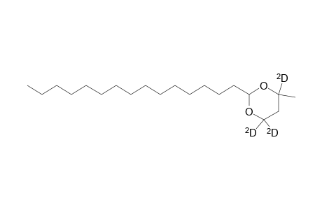 2-Pentadecyl-4-methyl-4,6,6-trideutero-1,3-dioxane