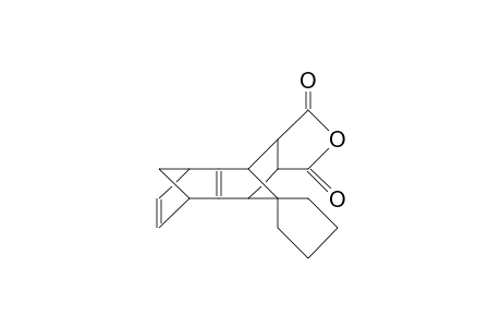 anti-1',4',5',6',7',8'-Hexahydro-spiro(cyclopentane-1,9'-(1,4-5,8)-dimethano-naphthalene)-6',7'-dicarboxylic anhydride