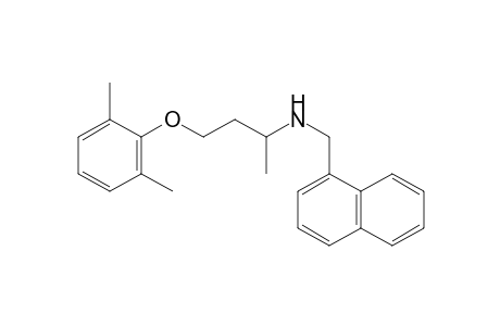 N-[(Naphthalen-2-yl)methyl]-4-[(2,6-dimethyl)phenoxy] butan-2-amine