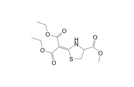 Diethyl 2-[4'-(methoxycarbonyl)-2'-thiazolidinylidene]malonate