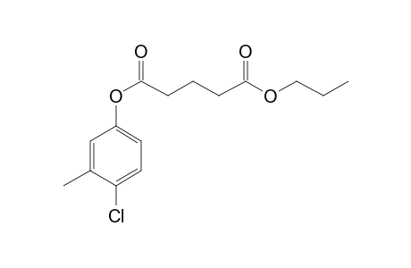 Glutaric acid, 4-chloro-3-methylphenyl propyl ester