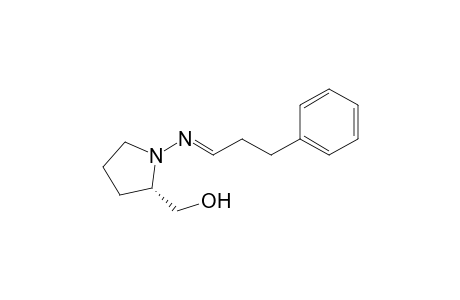 (S)-2-Hydroxymethyl-1-(3-phenylpropylidenamino)pyrrolidine
