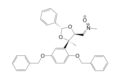 Methanamine, N-[[5-[2,5-bis(phenylmethoxy)phenyl]-5-methyl-2-phenyl-1,3-dioxolan-4-yl]methylene]-, N-oxide, [2.alpha.,4.beta.(Z),5.alpha.]-(.+-.)-