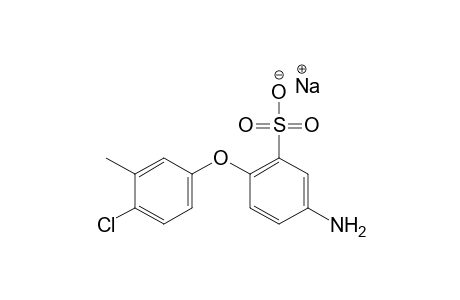 6-[(4-Chloro-m-tolyl)oxy]metanilic acid, sodium salt