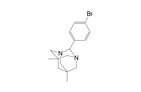 2-(4-bromophenyl)-5,7-dimethyl-1,3-diazatricyclo[3.3.1.1~3,7~]decane