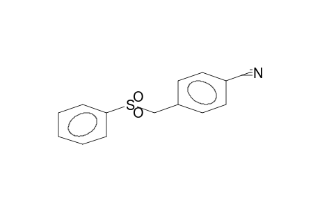 4-Phenylsulfonylmethyl-benzonitrile