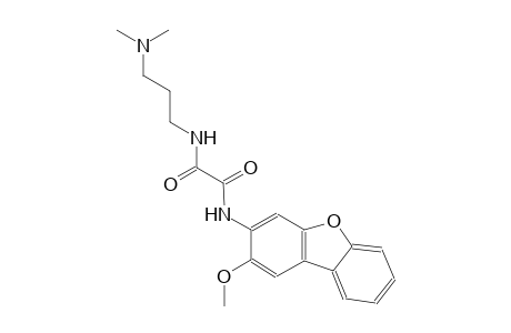 ethanediamide, N~1~-[3-(dimethylamino)propyl]-N~2~-(2-methoxydibenzo[b,d]furan-3-yl)-