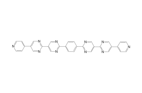 4-Phenylenebis[5-(.gamma.-pyridyl)-2'-(2',5'-bipyrimidine)]