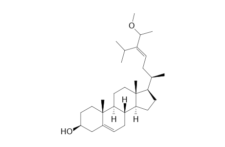 Stigmasta-5,23-dien-3-ol, 28-methoxy-, (3.beta.)-