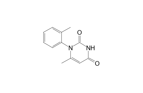 6-Methyl-1-(2-methylphenyl)pyrimidine-2,4-dione