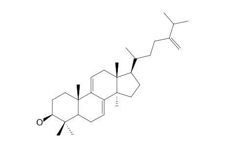 24-Methylene-lanosta-7,9(11)-dien-3.beta.-ol