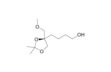 2,2-Dimethyl-4-(4-hydroxybutyl)-4-methoxymethyl-1,3-dioxolane