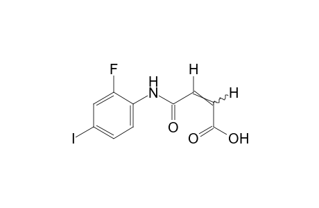 3-[(2-fluoro-4-iodophenyl)carbamoyl]acrylic acid