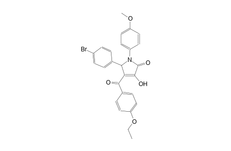 5-(4-bromophenyl)-4-(4-ethoxybenzoyl)-3-hydroxy-1-(4-methoxyphenyl)-1,5-dihydro-2H-pyrrol-2-one
