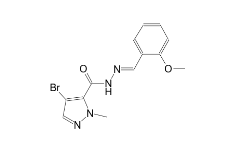 4-bromo-N'-[(E)-(2-methoxyphenyl)methylidene]-1-methyl-1H-pyrazole-5-carbohydrazide