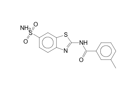 N-[6-(Aminosulfonyl)-1,3-benzothiazol-2-yl]-3-methylbenzamide