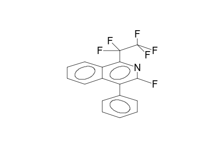 1-PERFLUOROETHYL-3-FLUORO-4-PHENYLISOQUINOLINE