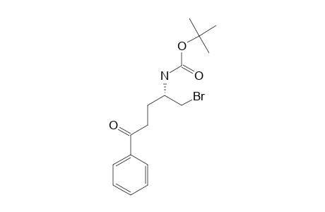 TERT.-BUTYL-N-[(1R)-1-(BROMOMETHYL)-4-OXO-4-PHENYLBUTYL]-CARBAMATE