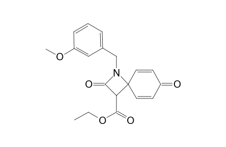 Ethyl 1-(3-methoxybenzyl)-2,7-dioxo-1-azaspiro[3.5]nona-5,8-diene-3-carboxylate