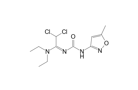 1-[2,2-dichloro-1-(diethylamino)ethylidene]-3-(5-methyl-3-isoxazolyl)urea