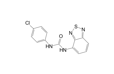 N-(2,1,3-benzothiadiazol-4-yl)-N'-(4-chlorophenyl)urea