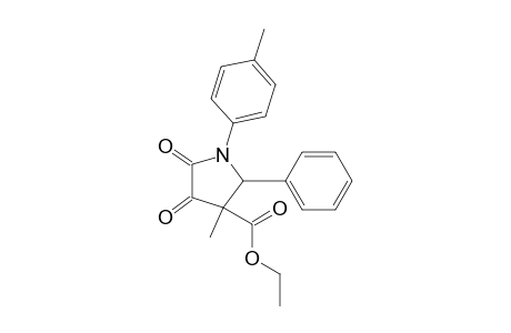 E-3-Methyl-4,5-dioxo-1-(4-methylphenyl)-2-phenyl-3-pyrrolidinecarboxylic Acid Ethyl Ester