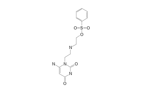N(1)-SULPHONYL-BENZENE-DIETHYL-AMINE-6-AMINO-URACIL