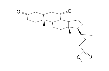 3,7-DIOXO-5B-CHOLAN-24-OATE