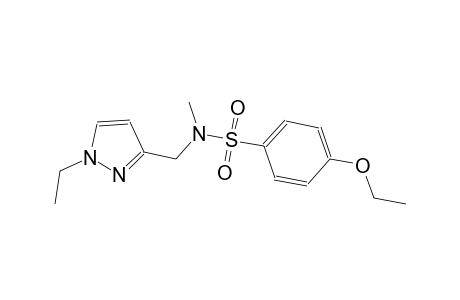 benzenesulfonamide, 4-ethoxy-N-[(1-ethyl-1H-pyrazol-3-yl)methyl]-N-methyl-